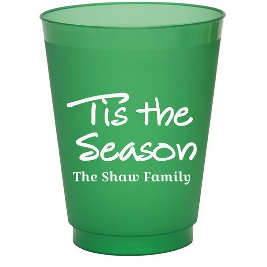 Studio 'Tis The Season Colored Shatterproof Cups